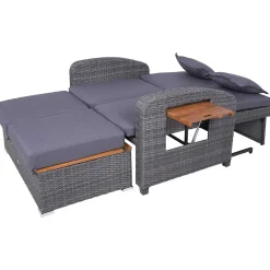 mutoni pleasure Gartensofa Bari Grau> Gartensofas