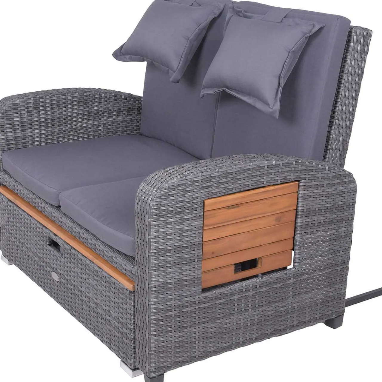 mutoni pleasure Gartensofa Bari Grau> Gartensofas