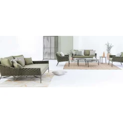 mutoni lifestyle Gartensofa Everly 2-Sitzer Olive><noscript><img width=