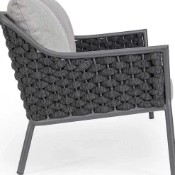 mutoni lifestyle Gartensofa Everly 2-Sitzer Graphit> Gartensofas