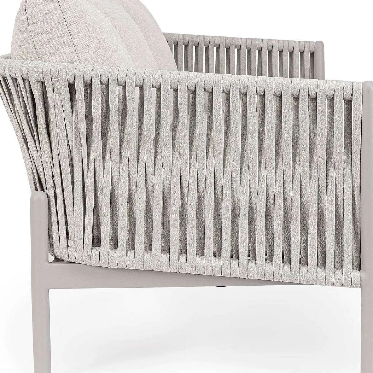mutoni lifestyle Gartensofa Florencia 3-Sitzer Hellgrau> Gartensofas