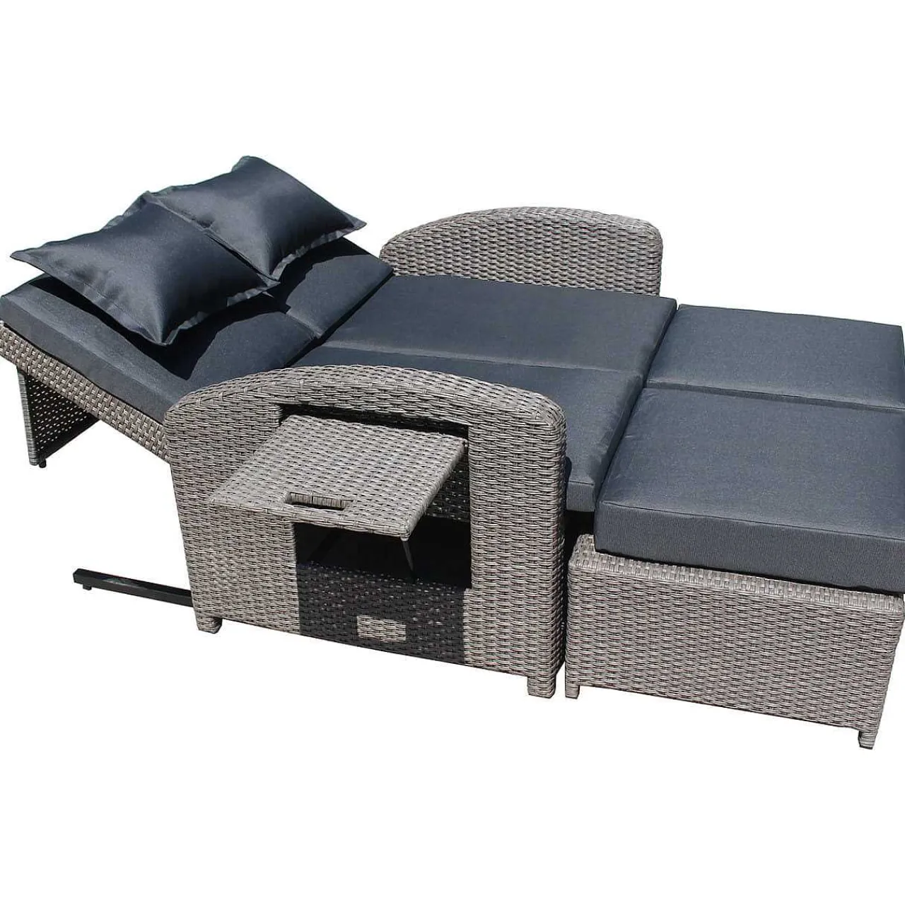 mutoni pleasure Gartensofa Nizza Braun Grau> Gartensofas