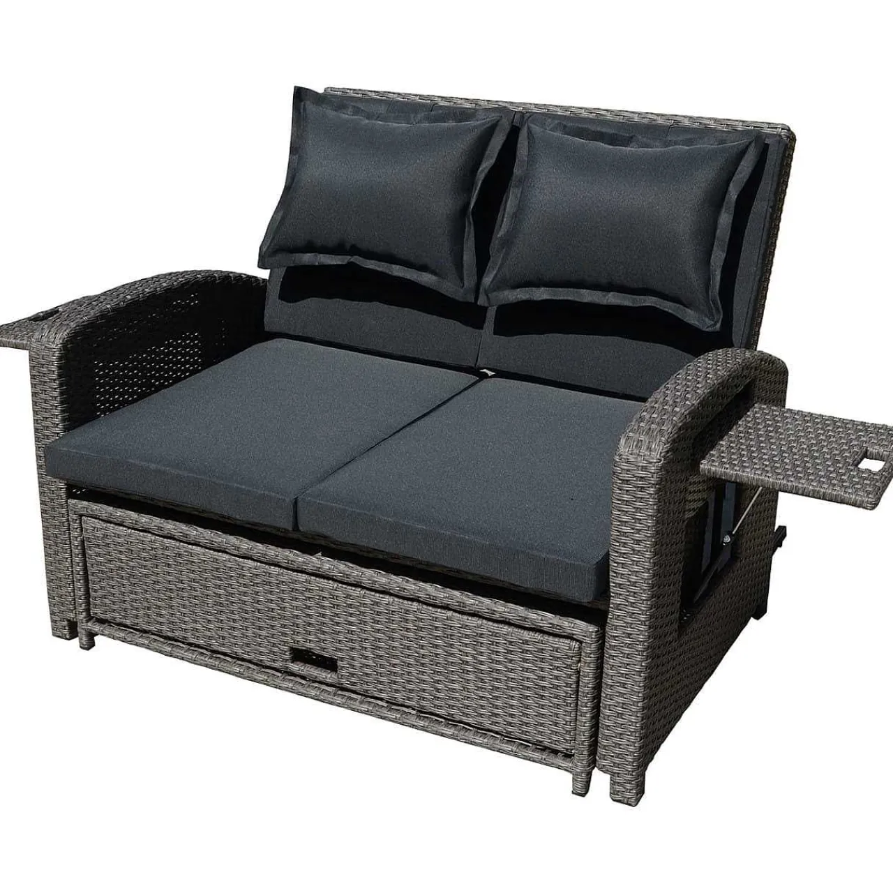 mutoni pleasure Gartensofa Nizza Braun Grau> Gartensofas