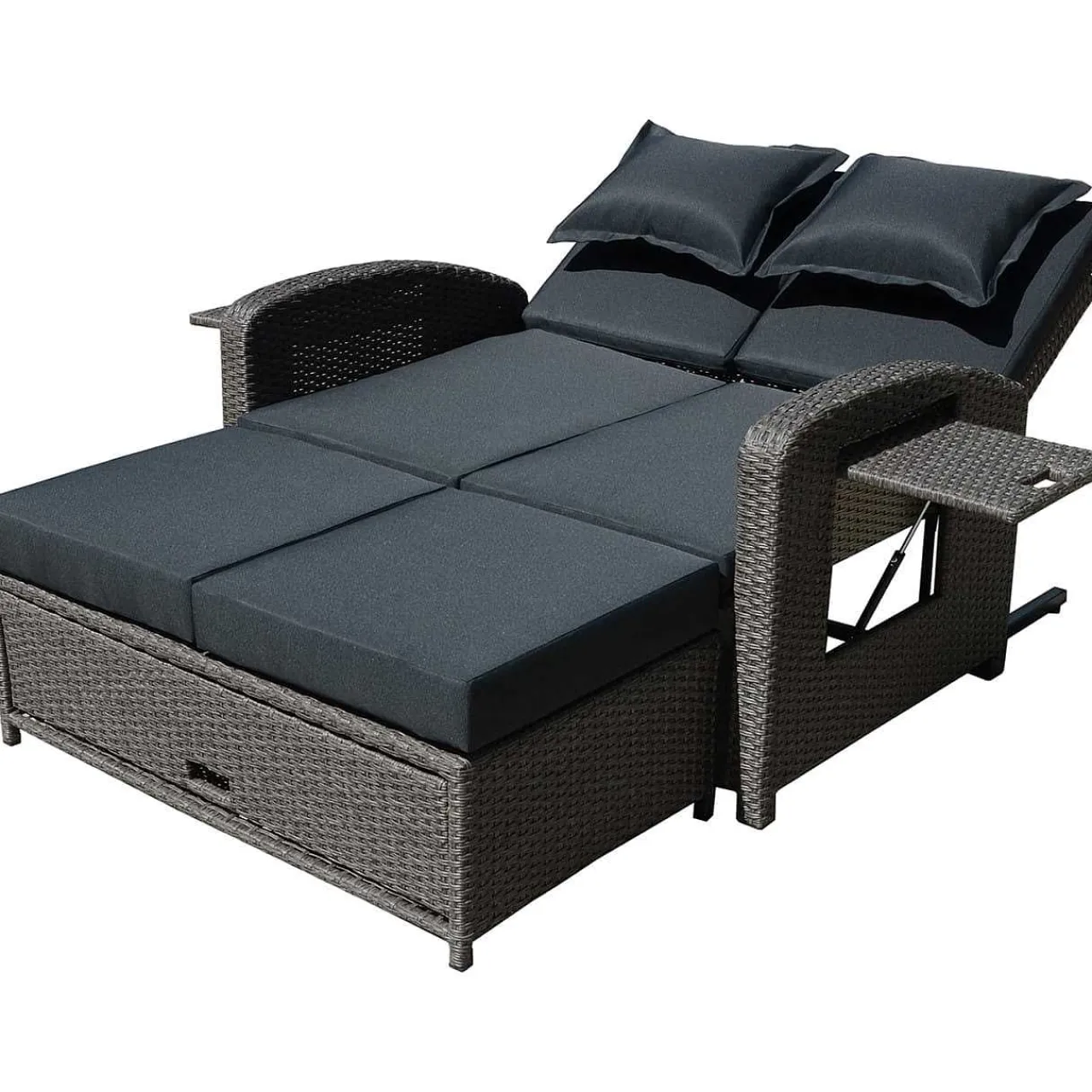 mutoni pleasure Gartensofa Nizza Braun Grau> Gartensofas