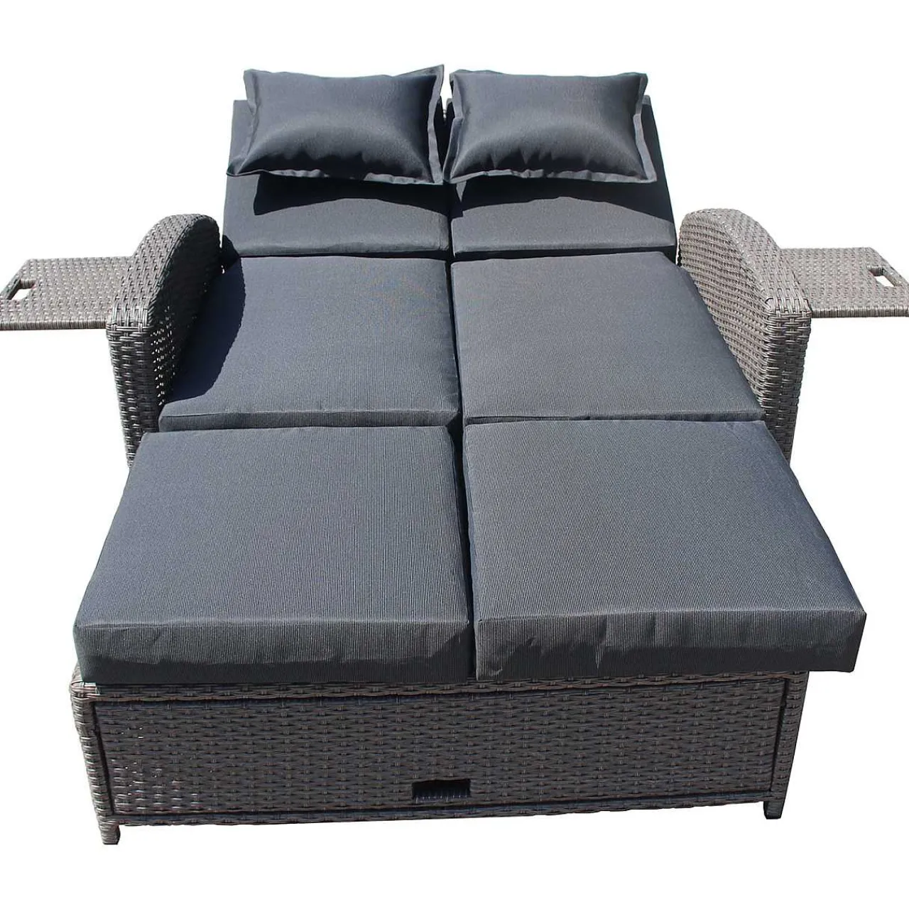 mutoni pleasure Gartensofa Nizza Braun Grau> Gartensofas