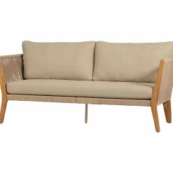 mutoni living Gartensofa San Remo Teak Sand 180><noscript><img width=