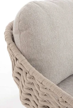 mutoni lifestyle Gartensofa Tamires 3-Sitzer Teakholz Beige><noscript><img width=