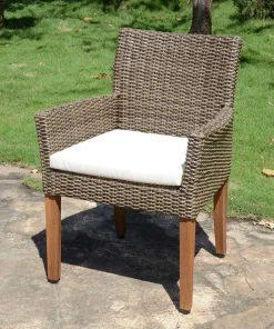 mutoni pleasure Gartenstuhl Mit Armlehne Pala Hellgrau (2-Er Set)> Gartenstühle