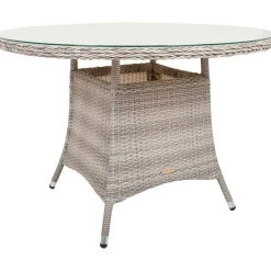 mutoni pleasure Gartentisch Dijon Glas Sesamgrau 111> Garten Esstische