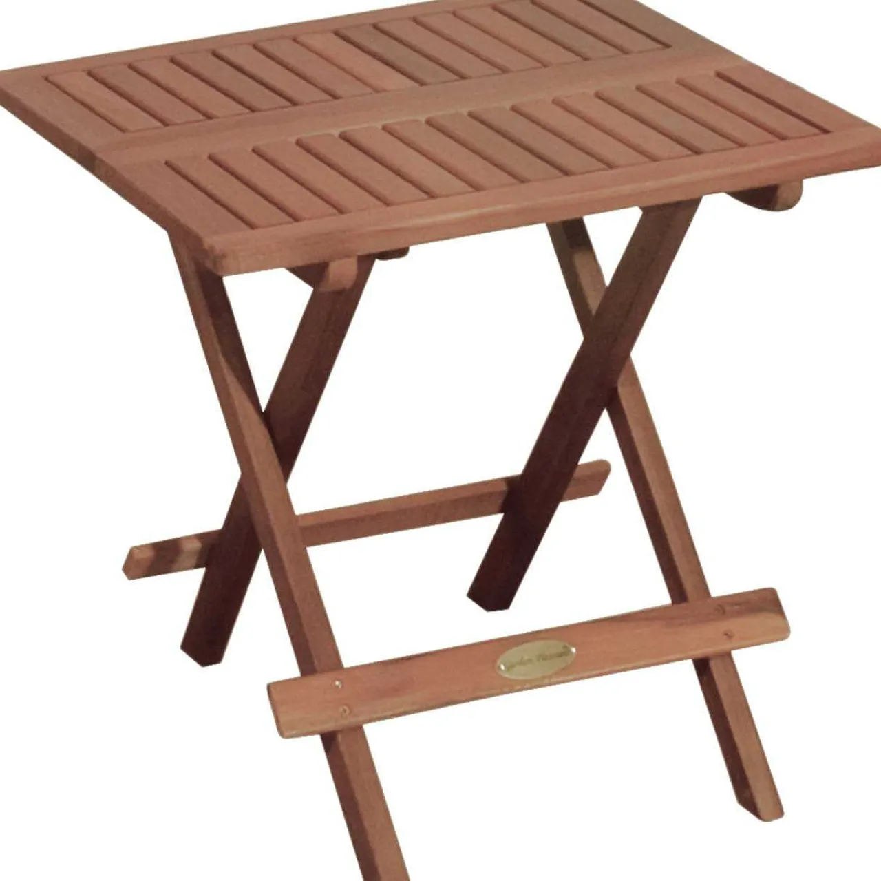 mutoni pleasure Gartentisch Los Angeles Eukalyptus Natur 50X50> Garten Klapptische
