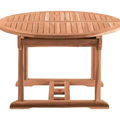 mutoni trend Gartentisch Teak Ausziehbar Rund 120-170X120> Garten Esstische