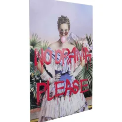 KARE Design Glasbild No Drama 90X120><noscript><img width=