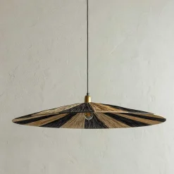 mutoni living Hangelampe Loic Schwarz/Natur 95><noscript><img width=