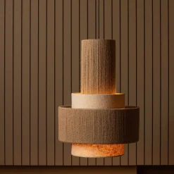 mutoni living Hangelampe Pelle Natur> Hängeleuchten