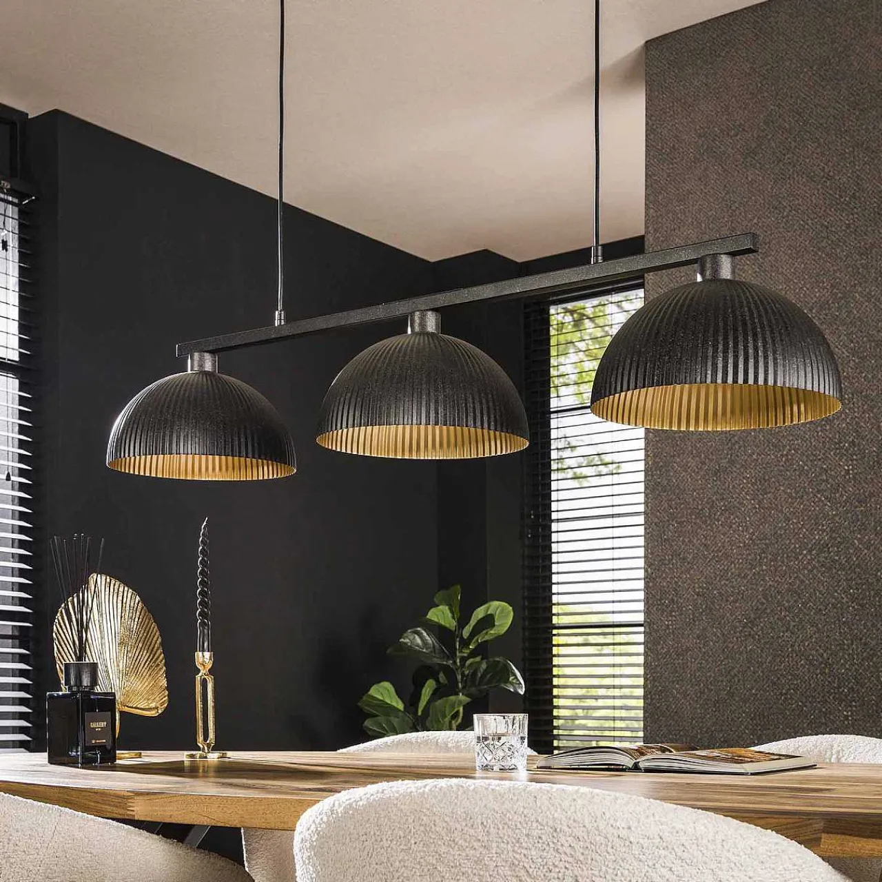 mutoni industrial Hangelampe Yatomi 3L> Hängeleuchten