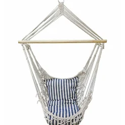 mutoni pleasure Hangematte Grenada Weiss Blau 70X60> Hängematten