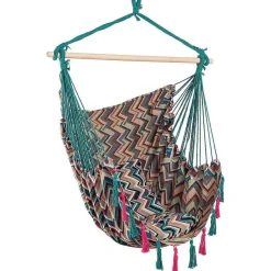 mutoni lifestyle Hangematte Santaner Zigzag Bunt 120X146> Hängematten
