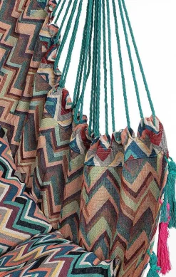 mutoni lifestyle Hangematte Santaner Zigzag Bunt 120X146><noscript><img width=