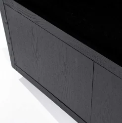 Eleonora Highboard Helsinki Schwarz 120X220> Highboards