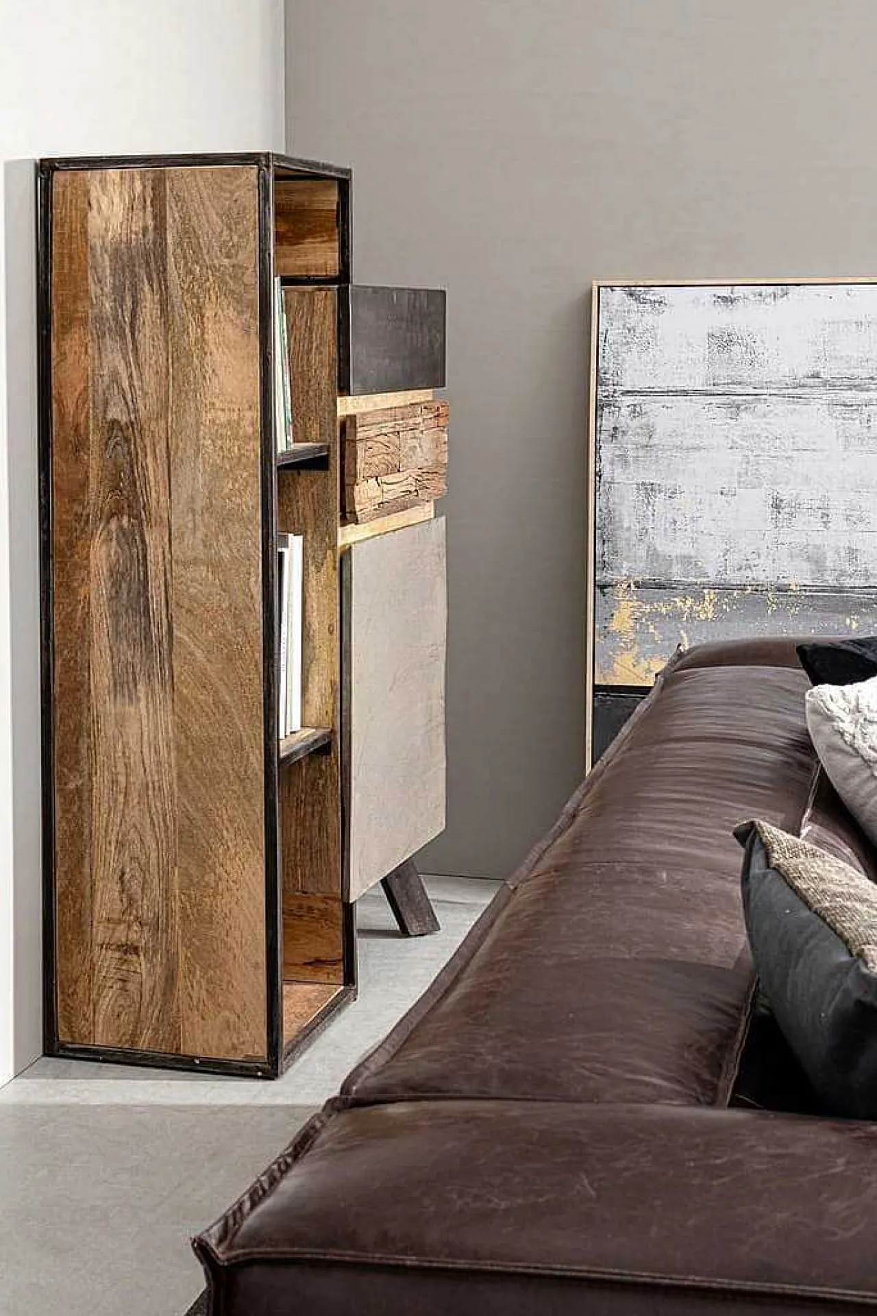 mutoni lifestyle Highboard Manchester 90X40X140> Highboards