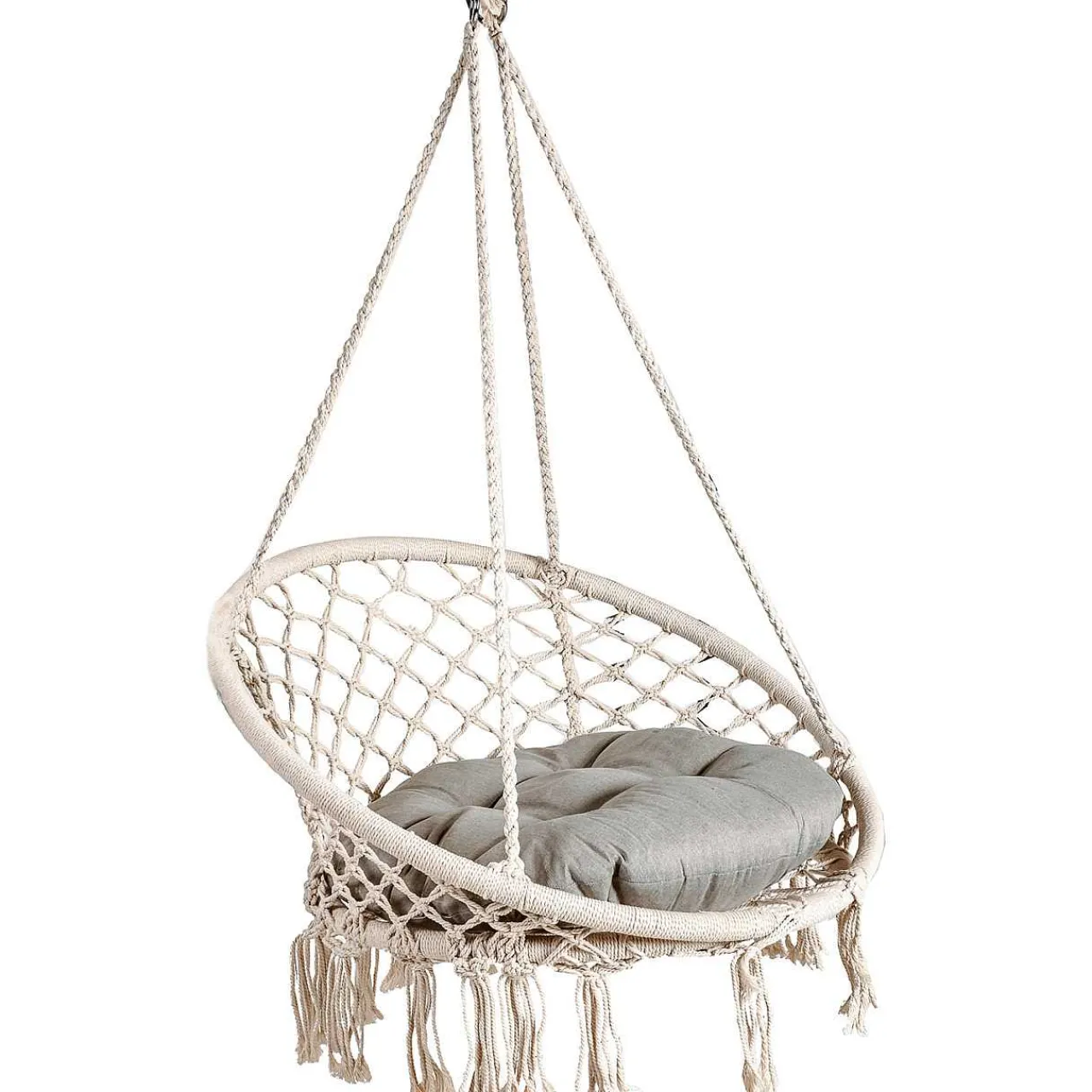 mutoni pleasure Hängesessel Barbuda Weiss> Gartensessel