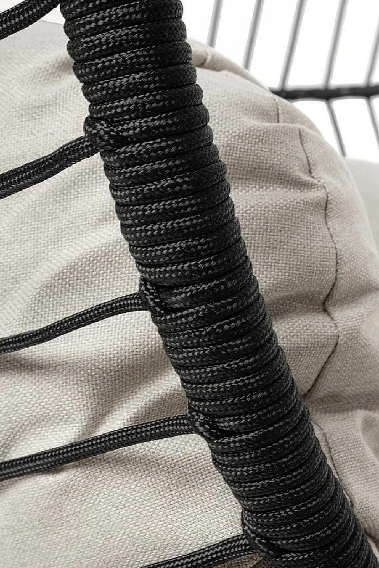 mutoni lifestyle Hängesessel Kelly Finley Klappbar Grau> Hängesessel Und Hängeschaukel