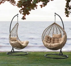 mutoni lifestyle Hängesessel Mit Kissen Amirantes Natur><noscript><img width=