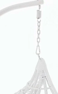 mutoni lifestyle Hängesessel Mit Kissen Torres Weiss><noscript><img width=