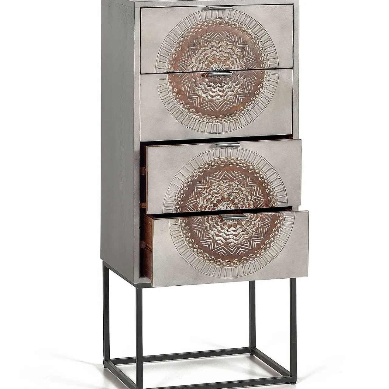 mutoni inspiration Hochkommode Wood Mandala Mango 45X105> Highboards