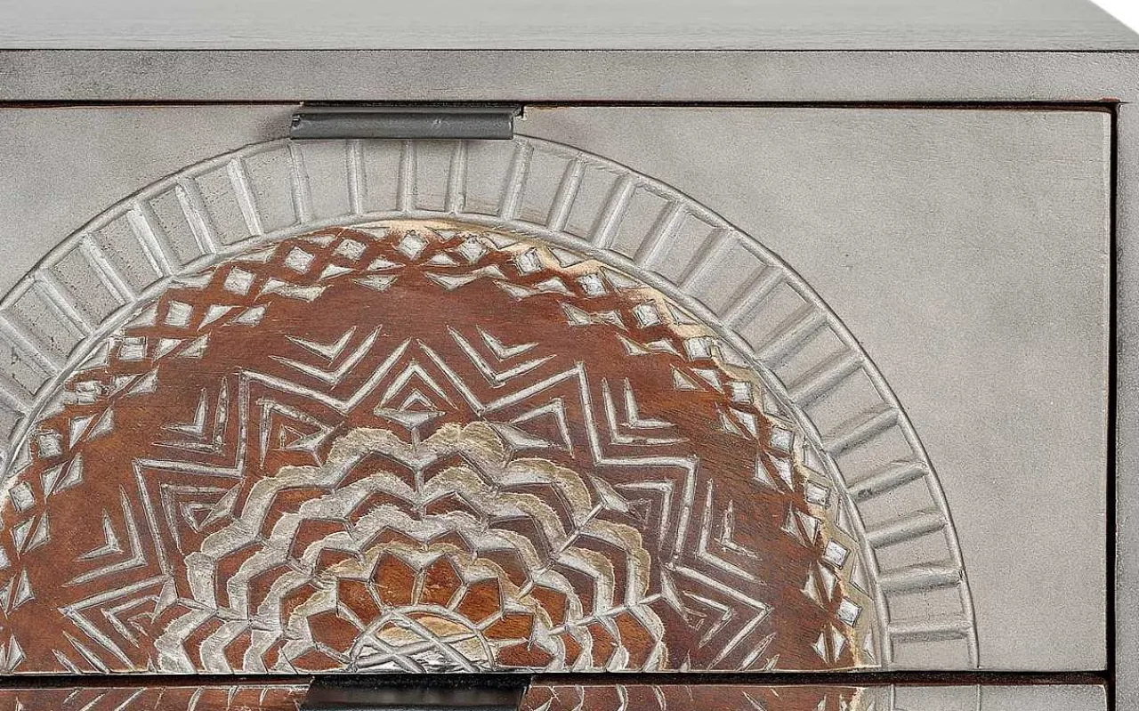 mutoni inspiration Hochkommode Wood Mandala Mango 45X105> Highboards