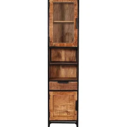 mutoni sweet home Hochschrank Melbourne Schwarz 44X34> Badschränke