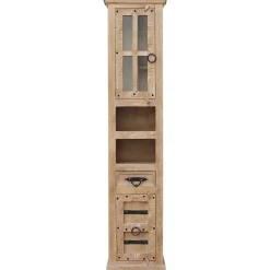 mutoni sweet home Hochschrank Zoprax Mangoholz Natur 188> Badschränke