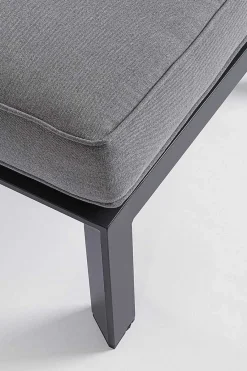 mutoni lifestyle Hocker Hendrix Anthrazit 66X45> Gartenhocker