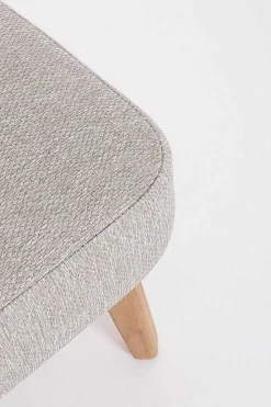 mutoni lifestyle Hocker Tamires Teakholz Beige> Gartenhocker
