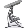 mutoni lifestyle Hollywoodschaukel Grely 2-Sitzer Anthrazit> Hollywoodschaukel