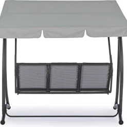 mutoni lifestyle Hollywoodschaukel Grely 3-Sitzer Anthrazit> Hollywoodschaukel