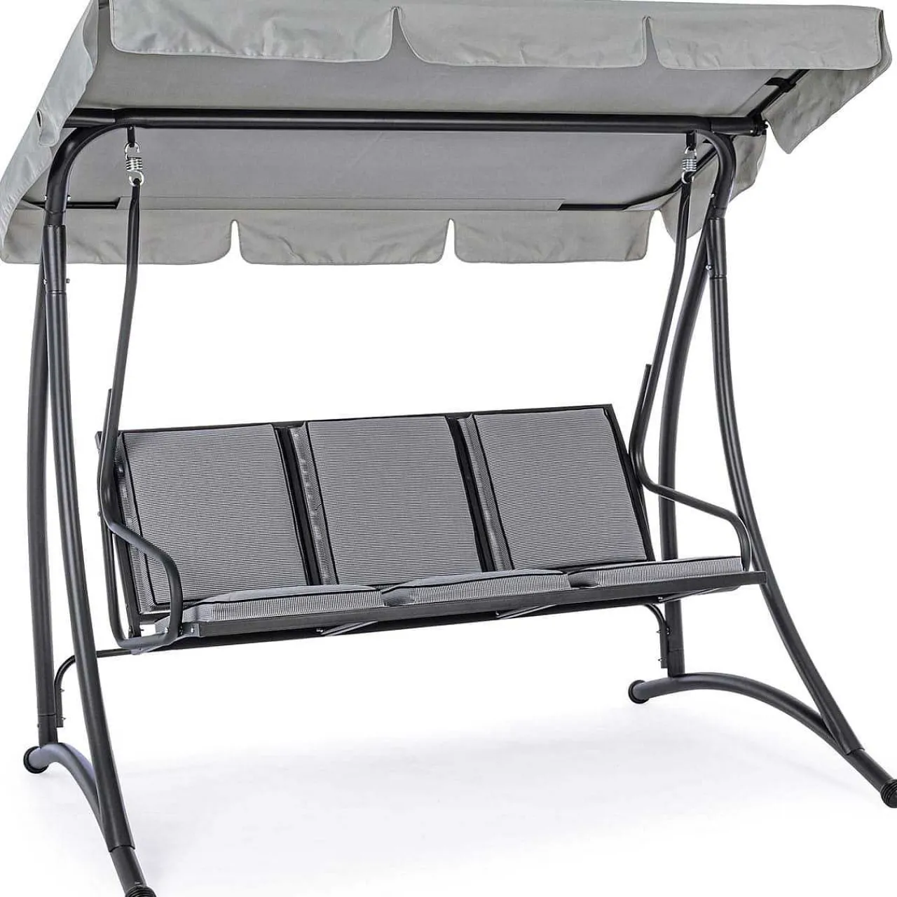 mutoni lifestyle Hollywoodschaukel Grely 3-Sitzer Anthrazit> Hollywoodschaukel
