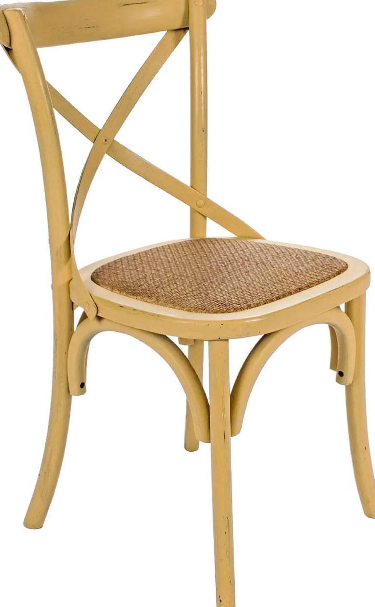 mutoni lifestyle Holzstuhl Cross Dunkelbeige> Holzstühle