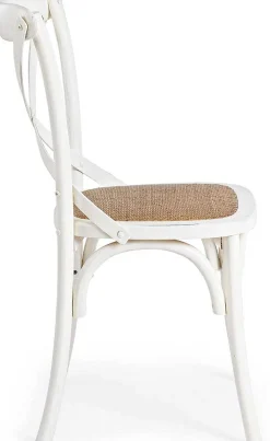 mutoni lifestyle Holzstuhl Cross Weiss><noscript><img width=