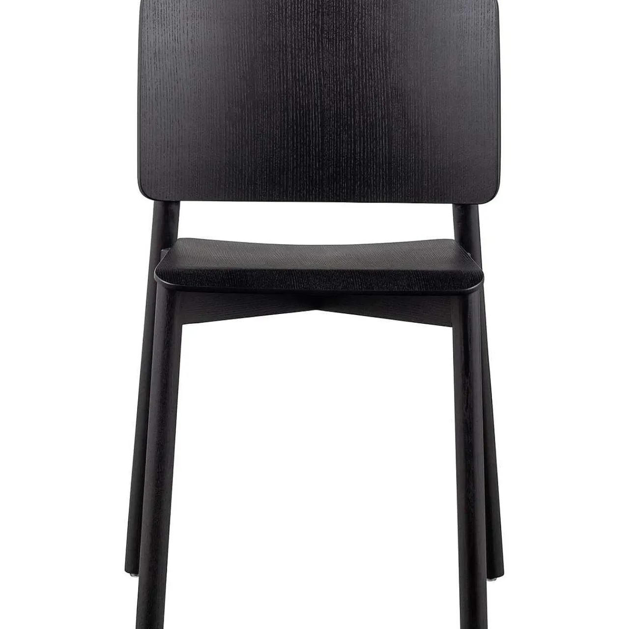 mutoni living Holzstuhl Karel Schwarz> Holzstühle