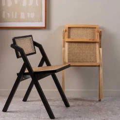 mutoni living Holzstuhl Weft Schwarz><noscript><img width=