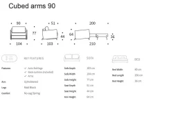 Innovation Living Innovation Sessel Cubed Mit Armlehnen><noscript><img width=