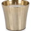 mutoni lifestyle Kerze Chisel Gold Rund 11> Kerzen