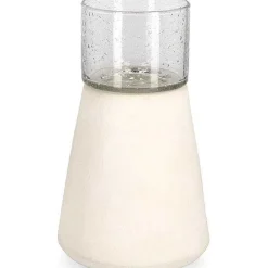 mutoni lifestyle Kerzenhalter Mardan Weiss Rund 11> Kerzenständer & -Halter