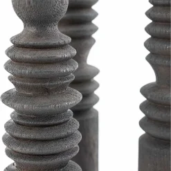 By-Boo Kerzenständer Totem Braun (3Er-Set)><noscript><img width=