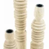 By-Boo Kerzenständer Totem Natur (3Er-Set)> Kerzenständer & -Halter