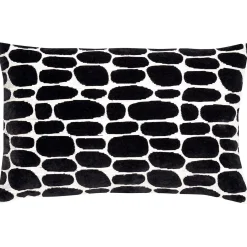mutoni living Kissen Anwar Offwhite/Schwarz 60X40><noscript><img width=