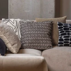 mutoni living Kissen Femia Sand 45X45> Kissen