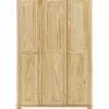 mutoni sweet home Kleiderschrank Bronda Kiefernholz Mit 3 Turen Natur 178> Kleiderschränke