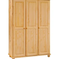 mutoni sweet home Kleiderschrank Bronda Kiefernholz Mit 3 Turen Natur 178><noscript><img width=